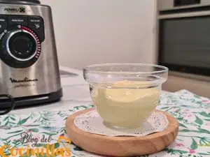 enfriar mayonesa light en batidora de vaso