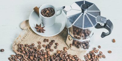 cómo preparar café en cafetera italiana
