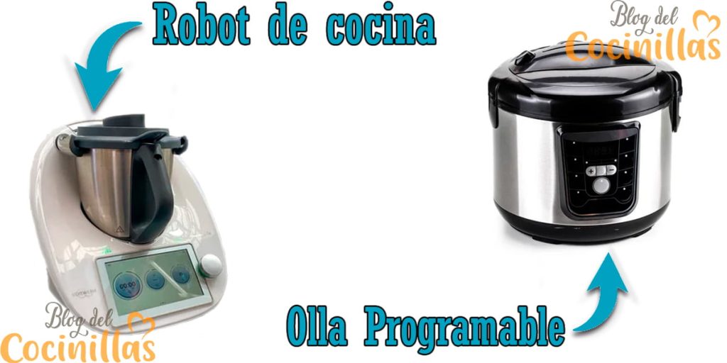 Robot de cocina vs olla programable