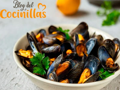 mejillones usados para hacer la receta