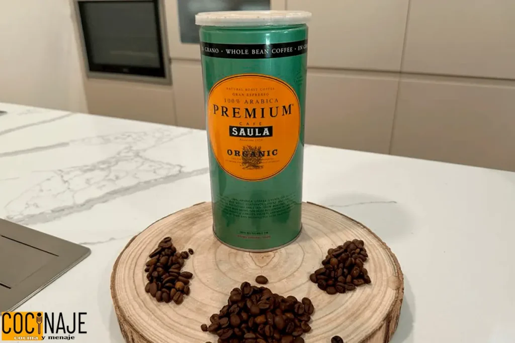 Prueba de café Saula en grano