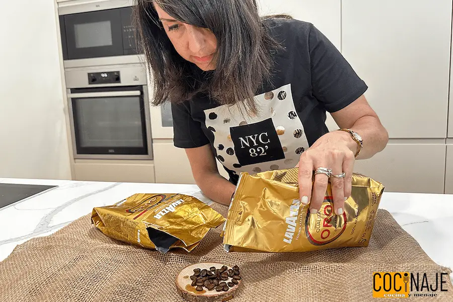 prueba de Lavazza Oro en grano