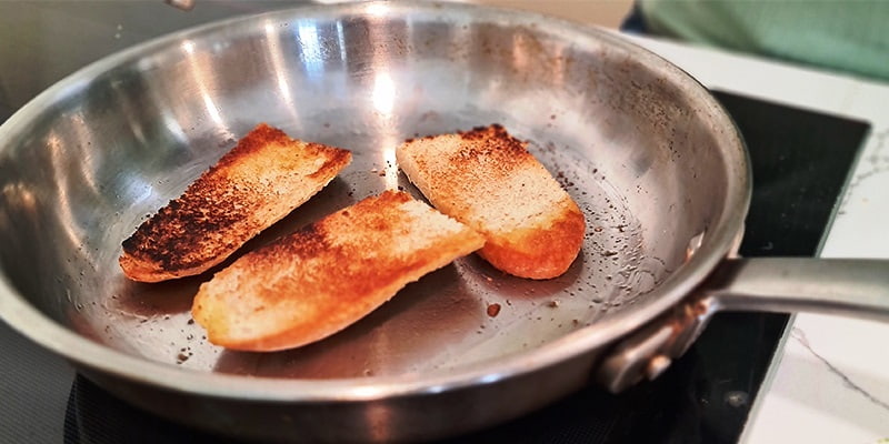tostar pan sin tostadora