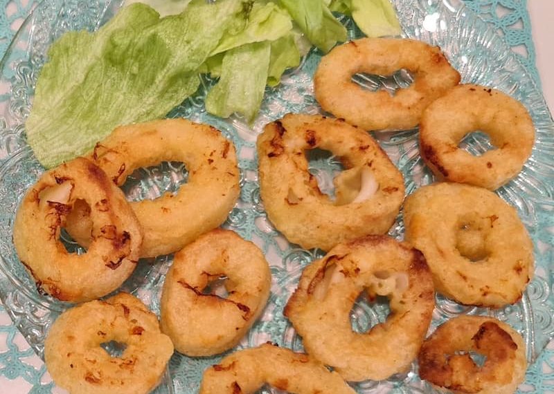 Calamares a la romana en airfryer